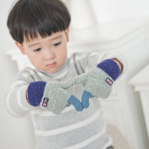 Gants pour garçon en acrylique - Ref 2144698