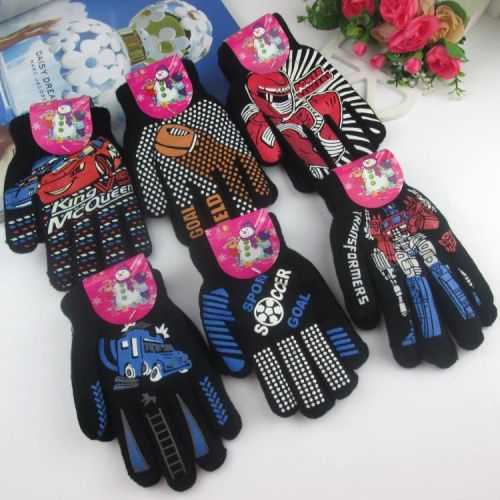 Gants pour garçon en acrylique - Ref 2144724