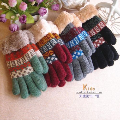 Gants pour garçon en laine - Ref 2144765