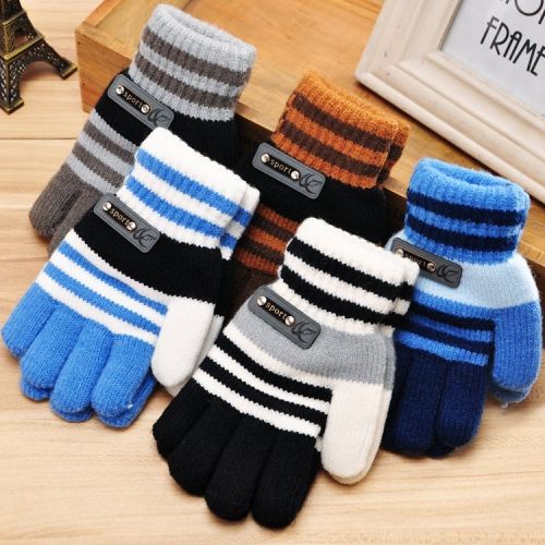Gants pour garçon en acrylique - Ref 2144964