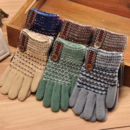 Gants pour garçon en acrylique - Ref 2144965