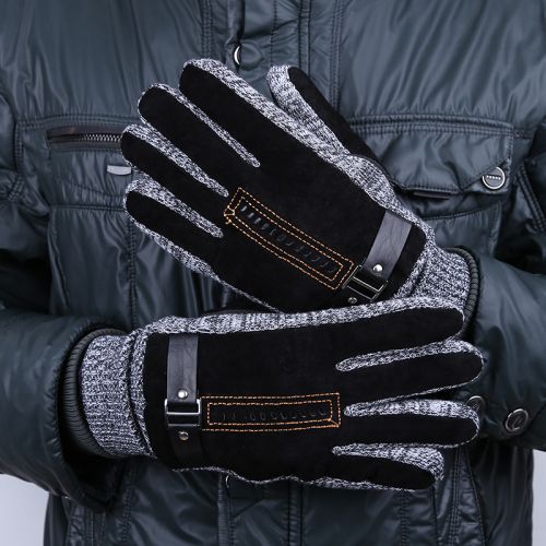 Gants pour homme en peau de porc - Ref 2781275
