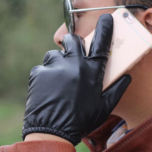 Gants pour homme en peau de mouton - Ref 2781353