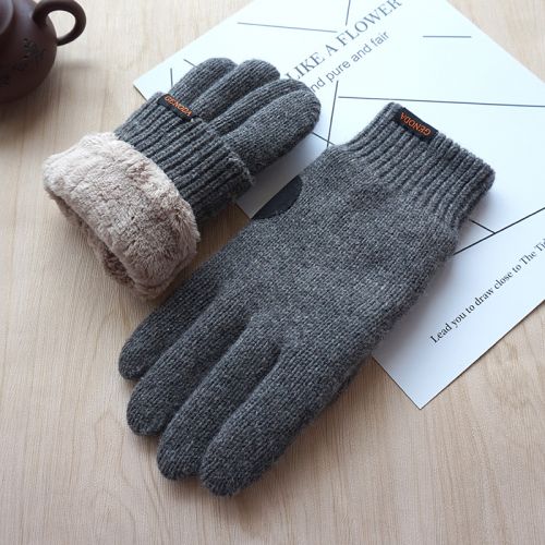 Gants pour homme GENODA en Laine Cachemire - Ref 2781479