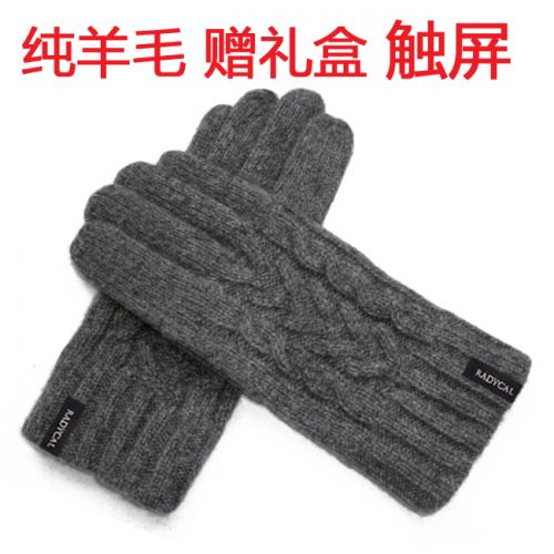 Gants pour homme RADYCAL en Laine Cachemire - Ref 2781498