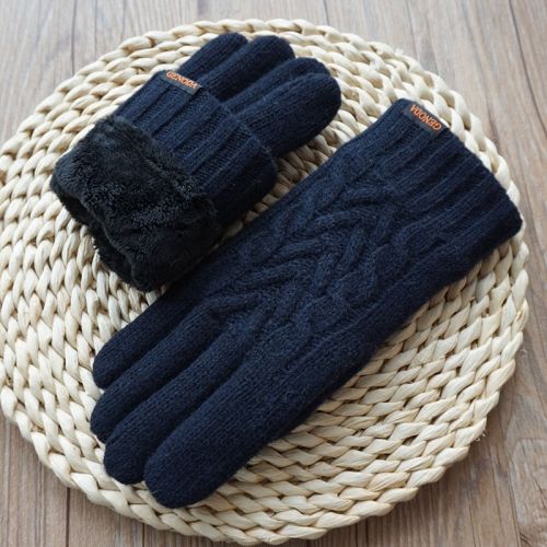 Gants pour homme GENODA en de laine - Ref 2781499