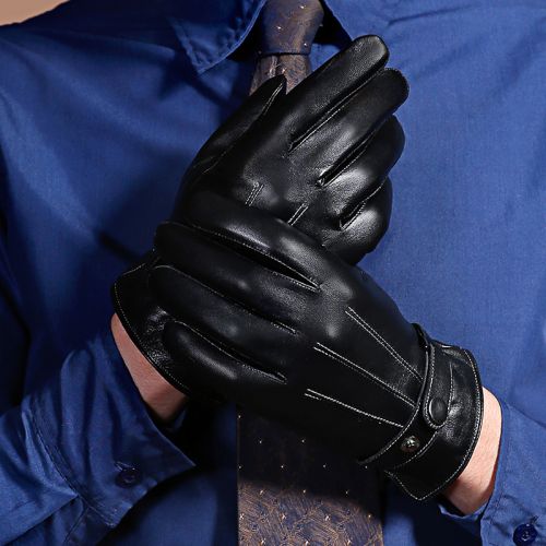 Gants pour homme en peau de mouton - Ref 2781501