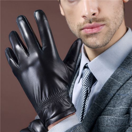 Gants pour homme en peau de mouton - Ref 2781532