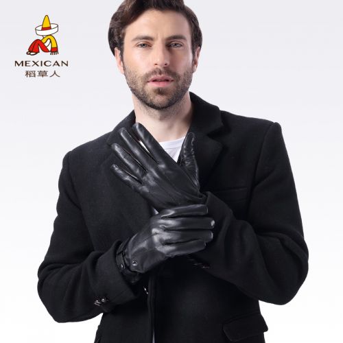 Gants pour homme MEXICAN en peau de mouton - Ref 2781574