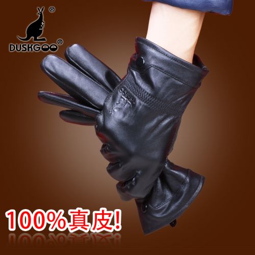 Gants pour homme DUSKGOO en peau de mouton - Ref 2781580