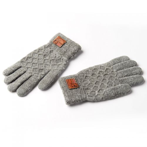 Gants pour homme REALBY en de laine - Ref 2781592