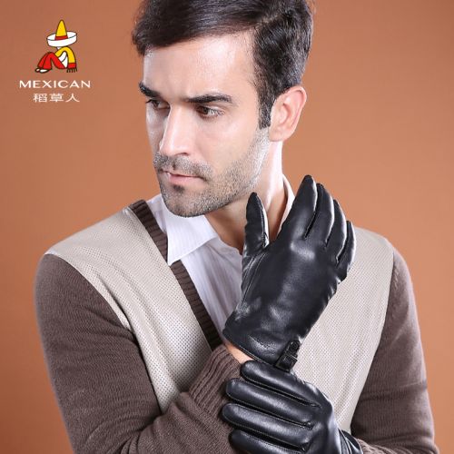 Gants pour homme MEXICAN en peau de mouton - Ref 2781619