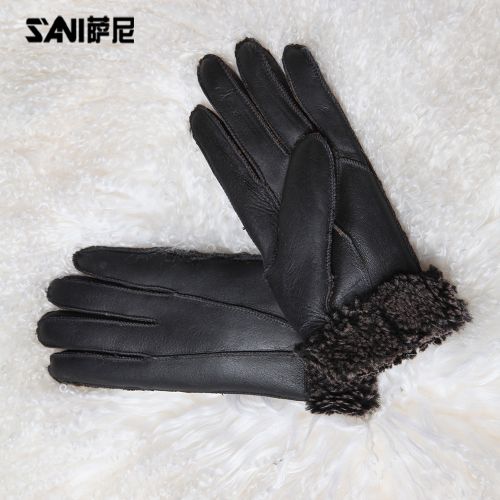 Gants pour homme en peau de mouton - Ref 2781644