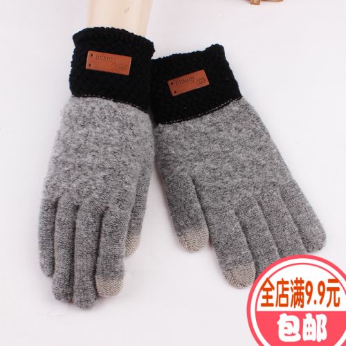 Gants pour homme en Laine Cachemire - Ref 2781672