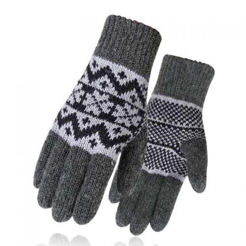 Gants pour homme en Laine Cachemire - Ref 2781709