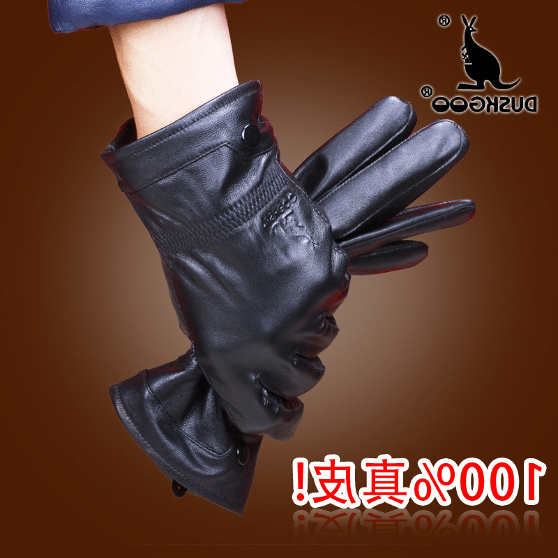 Gants pour homme DUSKGOO en peau de mouton - Ref 2781772
