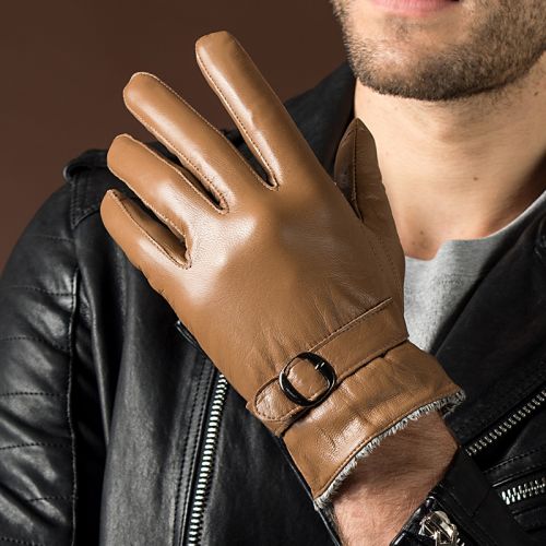 Gants pour homme DUSKGOO en peau de mouton - Ref 2781786
