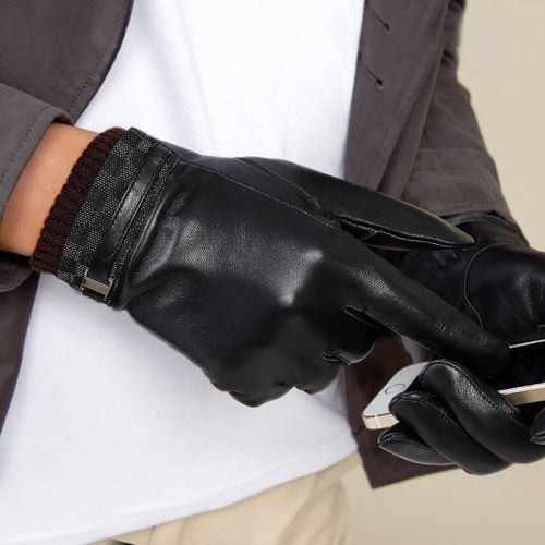 Gants pour homme en peau de mouton - Ref 2782424