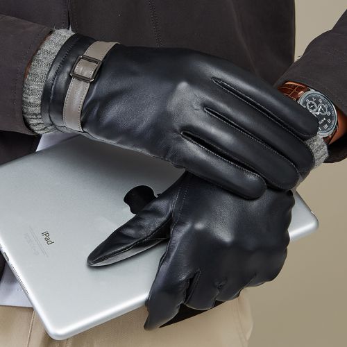 Gants pour homme en peau de mouton - Ref 2782427