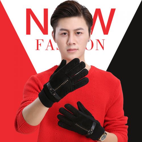 Gants pour homme VILENDONE en peau de porc - Ref 2782449