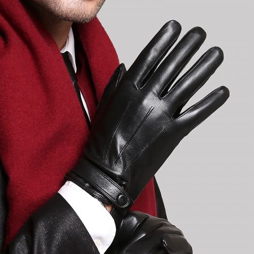Gants pour homme en peau de mouton - Ref 2782466