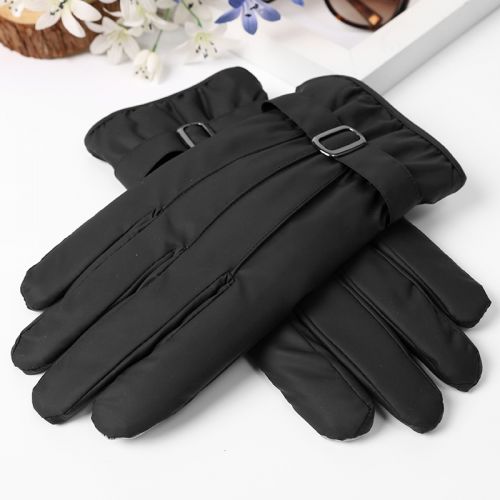 Gants pour homme en velours - Ref 2782622