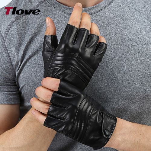 Gants pour homme TLOVE en peau de mouton - Ref 2782630