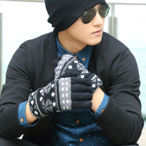 Gants pour homme en de laine - Ref 2782648