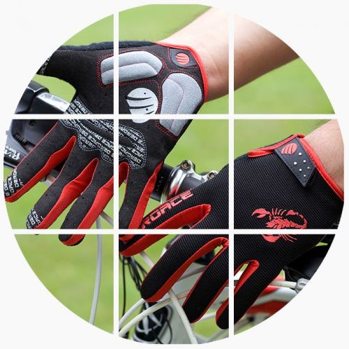 Gants pour vélo mixte DEROACE - Ref 2242501