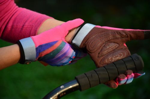 Gants pour vélo mixte - Ref 2245788