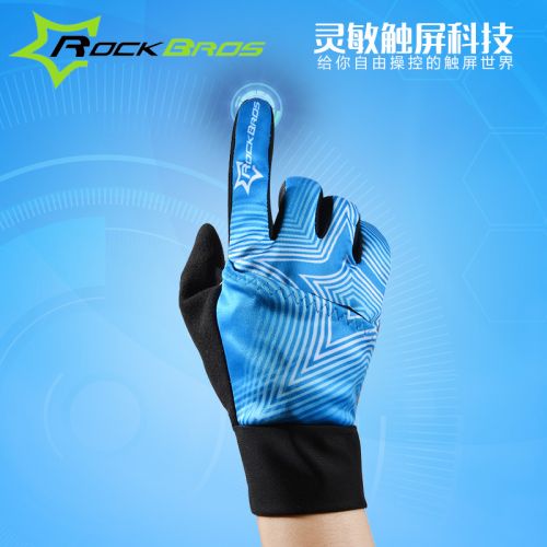 Gants pour vélo mixte ROCKBROS - Ref 2246471