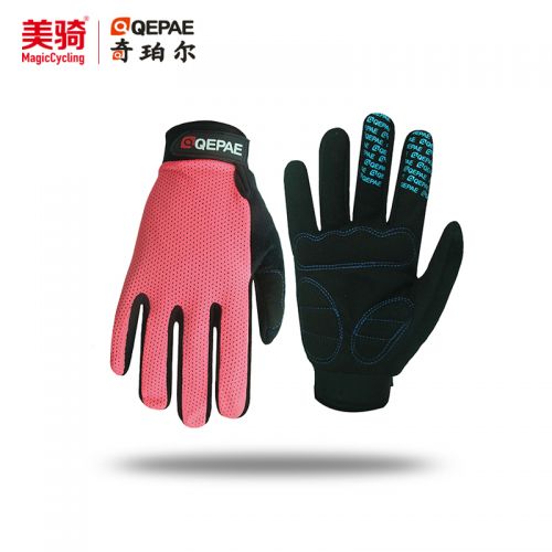 Gants pour vélo mixte QEPAE - Ref 2246761