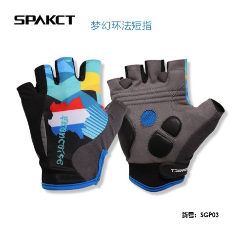 Gants pour vélo mixte SPAKCT - Ref 2246777