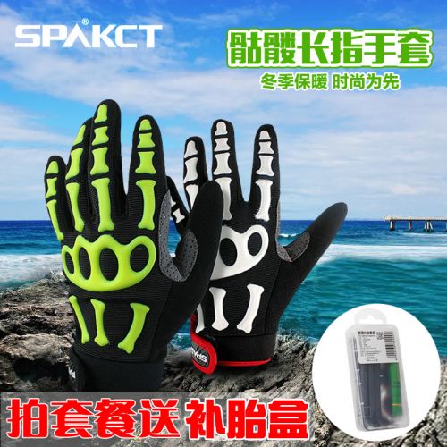 Gants pour vélo mixte SPAKCT - Ref 2246892