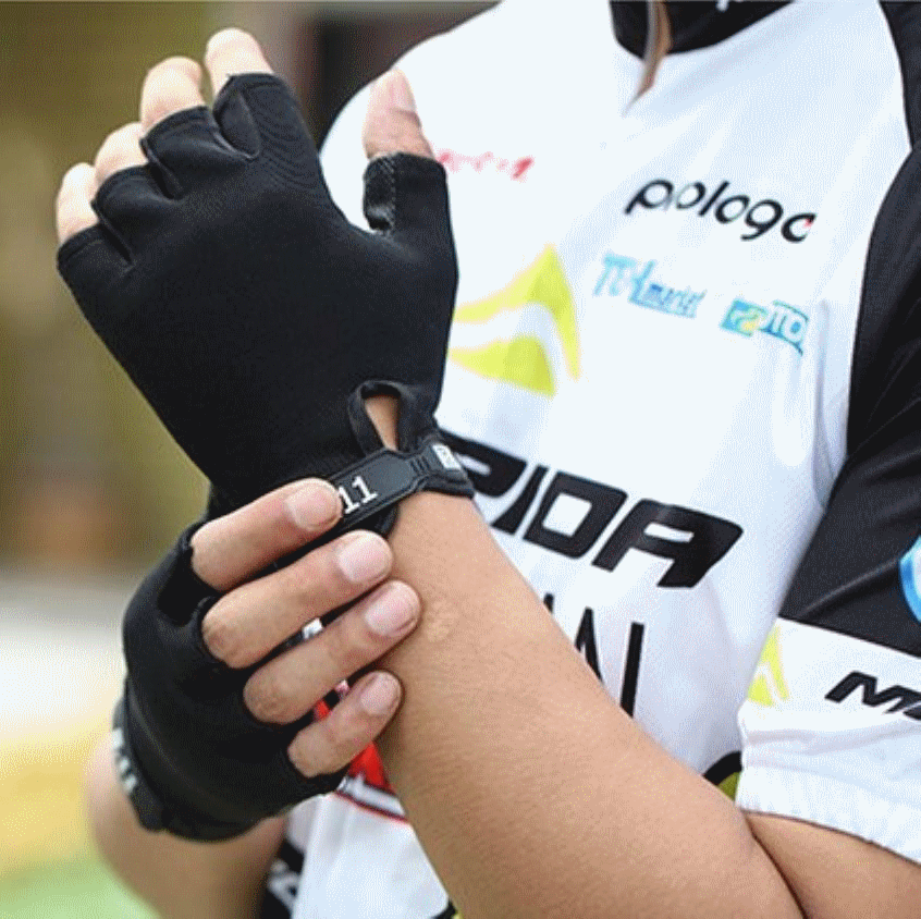 Gants pour vélo mixte - Ref 2250275