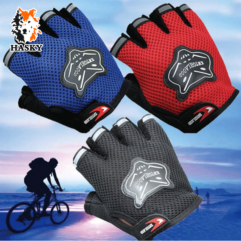 Gants pour vélo mixte HASKY - Ref 2250437