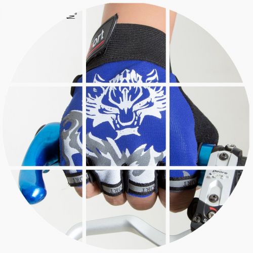 Gants pour vélo mixte ONLINELOVE - Ref 2250897