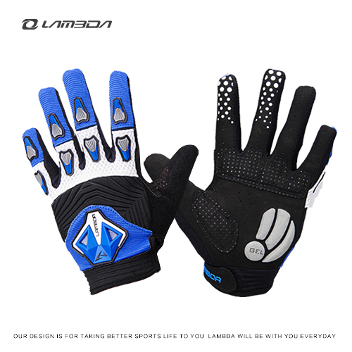 Gants pour vélo homme LAMBDA - Ref 2254458