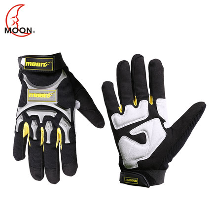 Gants pour vélo mixte MOON - Ref 2255195