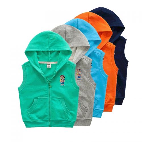 Gilet enfant PETER IN BEAR en Toile de coton - Ref 2068258