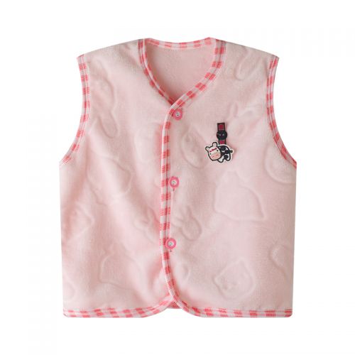 Gilet enfant en corail - Ref 2068279