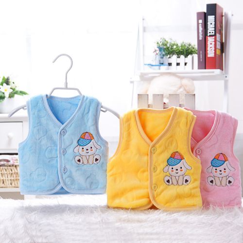 Gilet enfant en flanelle - Ref 2068454