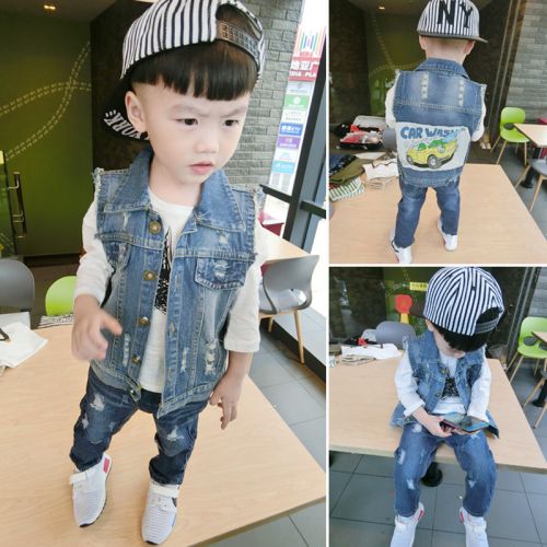 Gilet enfant en toile - Ref 2068458