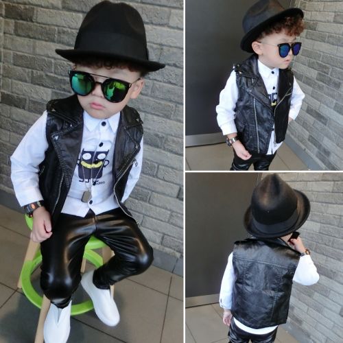 Gilet enfant MMY-K en cuir - Ref 2068854