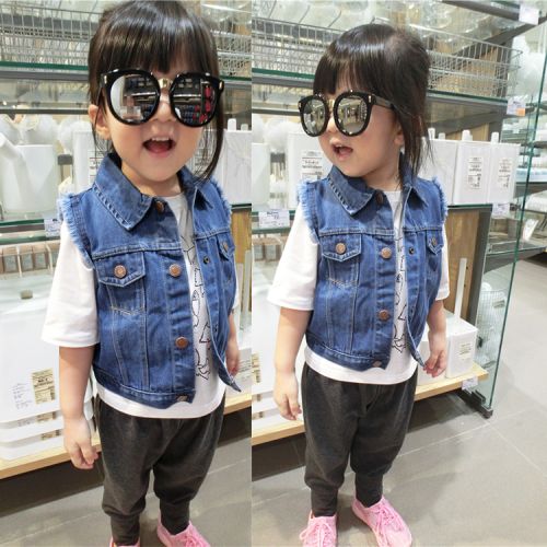 Gilet enfant MINI en toile - Ref 2069017
