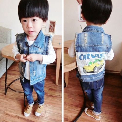 Gilet enfant en toile - Ref 2069043