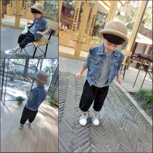 Gilet enfant en toile - Ref 2069059