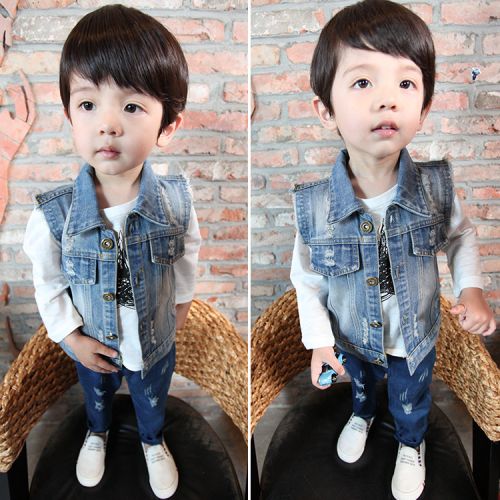 Gilet enfant en toile - Ref 2069076