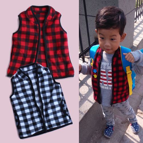 Gilet enfant en corail - Ref 2069169