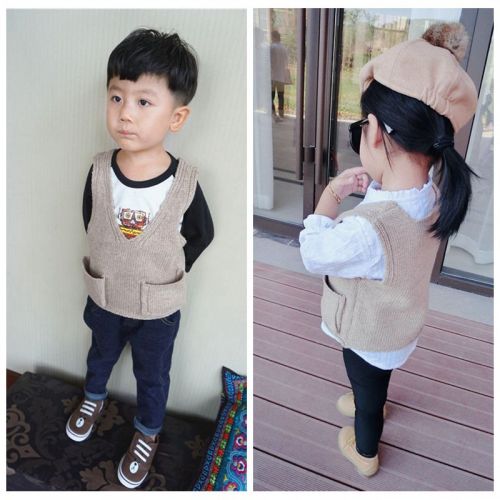 Gilet enfant en coton - Ref 2069457